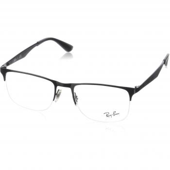 Ray-Ban Women's 0RX 6362 2509 55 Optical Frames, Black