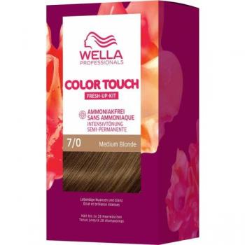 Wella Professionals - Color Touch Kit de refresco Tintes temporales 130 ml Marrón unisex y Rubio Medio 7/0