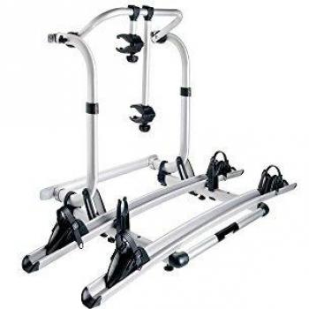 Thule Elite G2 Short portabicicletas para 2 bicicletas, color negro, diseño compacto y ligero, fácil de montar y desmontar, compatible con la mayoría de vehículos