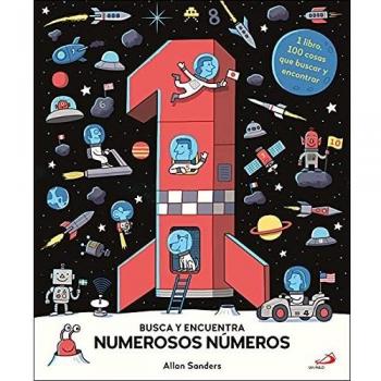 Busca y Encuentra Numerosos Numeros: 1 libro, 100 cosas que buscar y encontrar
