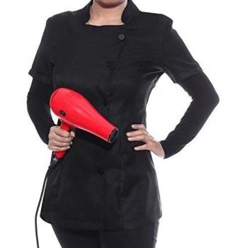 CLE DE TOUS-Ropa Uniforme para Centro de Estética Peluquería y SPA para Mujer Manga Corta Ropa laboral