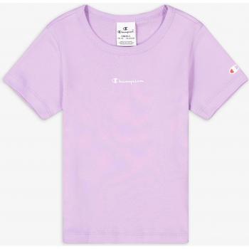 Camiseta Champion Crewneck Lila Niña