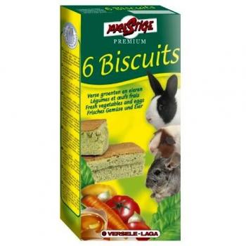 Galletas Crujientes de Verduras para Roedores - 6 Piezas 70g
