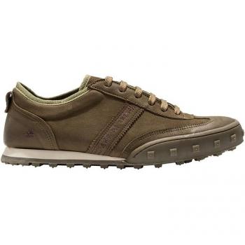Art Zapatos de cordones unisex de piel con plantilla extraíble - Modelo 1117 NOBUCK-W KAKI/CROSS SKY