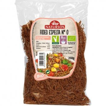 Natursoy Fideos de Espelta Integral Nº 0 Ecológicos 250g