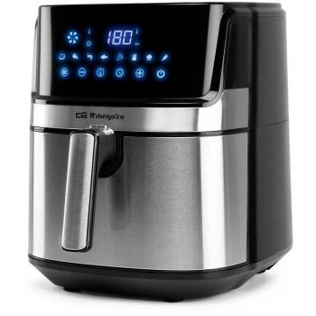Orbegozo FDR 67 Freidora de Aire Digital 5,5 L 1700 W Independiente Negro/Acero Inoxidable
