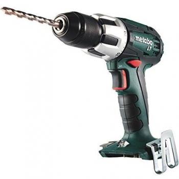 Metabo 602103840 602103840-Taladro percutor a bateria 18V Ah Li-Ion SB 18 LT con maletin MetaLoc, 1.84 W, 18 V, Negro, Verde, Gris
