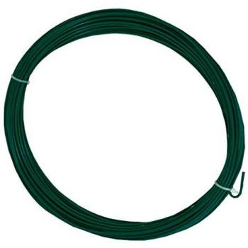 Alambre plastificado verde 3 mm, rollo de 5 kg, color 6005