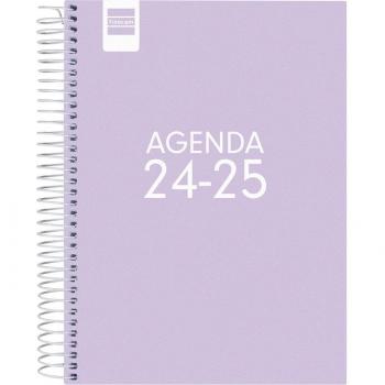 Agenda Escolar Finocam Cool 2024-2025 Lila Catalán