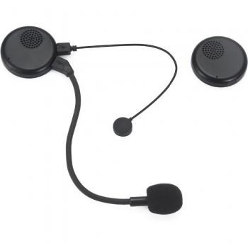 Auriculares inalámbricos Bluetooth con micrófono para casco de motocicleta, compatibles con iPhone y XiaoMi