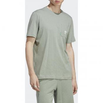 Camiseta de hombre Adidas Essentials+ Made With Hemp (Hr2955) - Verde