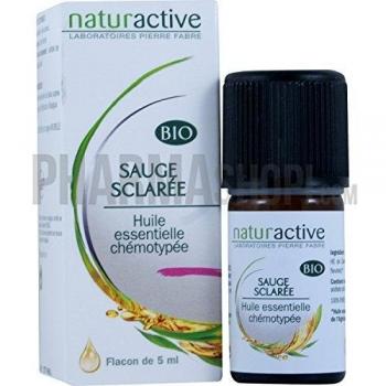 Naturactive - Aceite esencial salvia esclarecida orgánica, 5 ml