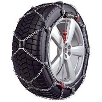 Cadenas para Nieve König XG-12 Pro 247, Metal, Tensión Automática, Montaje Fácil y Ultra-Rápido