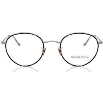 Giorgio Armani 0AR5083J Monturas de gafas, Brown Havana/Matte Gunmetal, 48 para Hombre