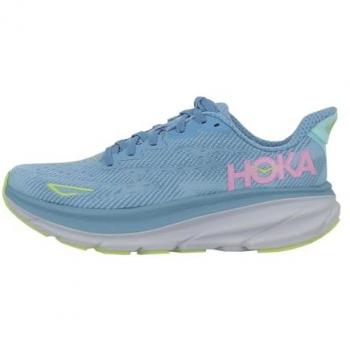 HOKA Women's Clifton 9 Road Running Shoes - Dusk/Pink Twilight, Size 42 2/3