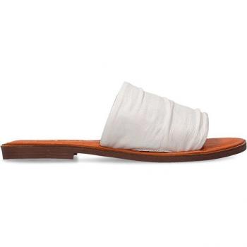 Sandalia De Piel Para Mujer. Purapiel Leila2 80683 Blanco