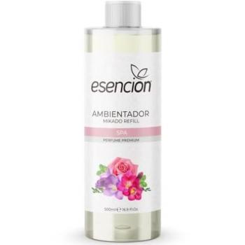 Ambientador Mikado Recarga SPA MK 500ml - Recambio Difusor - Ambientador Mikado Refill - Aroma Premium - Fragancia para casa y oficina - Esencion