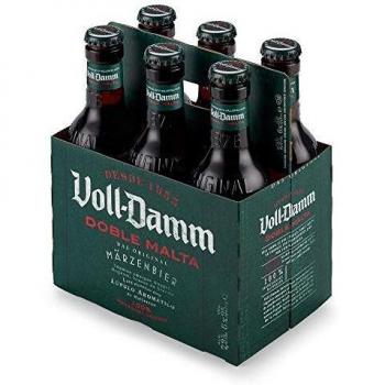 Damm Cerveza Doble Malta, 6 uds
