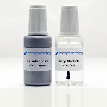 Barniz lápiz Set LK7 X islandgrau 20 ml barniz + 20 ml