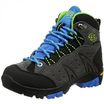 Botas de Montaña Brütting Mount Bona High para Niños - Color Gris, Talla 35