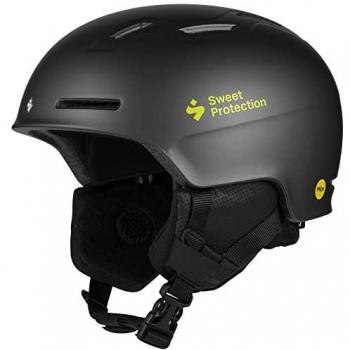 Casco Sweet Protection Winder MIPS negro infantil - XS-S, casco unisex juvenil con tecnología MIPS, color negro, talla extra pequeña a pequeña
