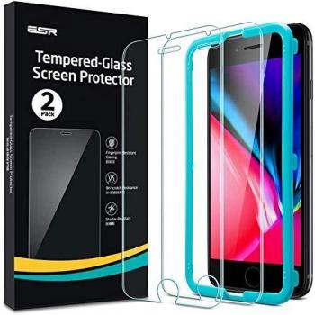 ESR Protector de Pantalla de Cristal Templado Compatible con iPhone SE 3/SE 2