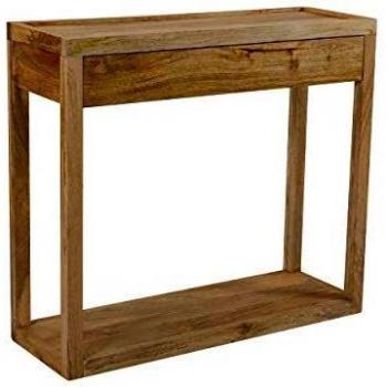 Consola de madera natural Rendez-Vous Déco Gloria