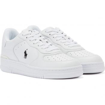 Zapatillas de piel blanca Polo Ralph Lauren Masters