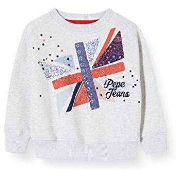 Pepe Jeans Dalia Sudadera, Gris