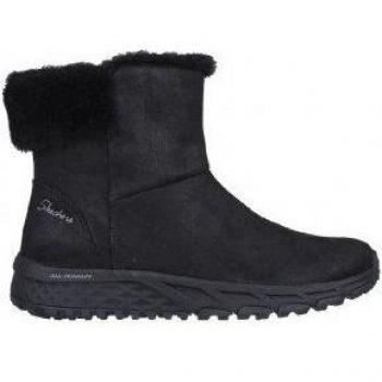 Botín Skechers Escape Plan Cozy Collab negro
