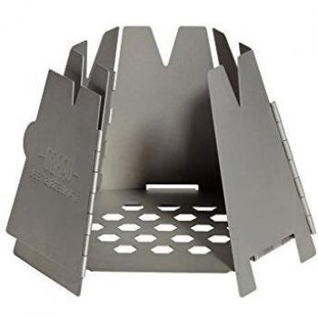Vargo Hexagon Stainless Steel Wood Stove