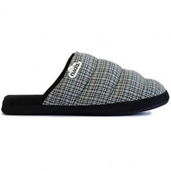 Zapatilla de Estar por casa NUVOLA®,Zueco Scottish Suela Goma.Zapatilla de Invierno Hombre/Mujer/Unisex/Niño-Interior/Exterior-Suela de Caucho Natural Antideslizante-Diseñadas en Barcelona-26 al 47