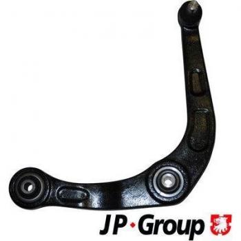 Control Arm JP GROUP 4140103070 - Barra oscilante de suspensión de ruedas, fabricada en acero, diseño optimizado para mayor durabilidad, compatible con modelos específicos de vehículos, incluye bushings y tornillos necesarios para la instalación
