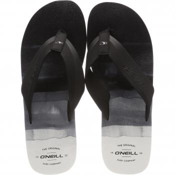 O'Neill FM Imprint Pattern Flip Flops, Chanclas para Hombre, Schwarz