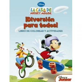 La Casa De Mickey Mouse ¡Diversión Para Todos! Libro De Colorear Y Actividades