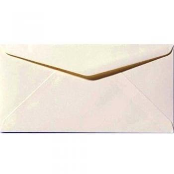 20 enveloppes DIN long blanc – 90 g – 22 x 11 cm
