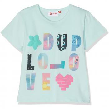 LEGO Wear Duplo Girl Thelma 323-T-shirt Camiseta, Turquesa