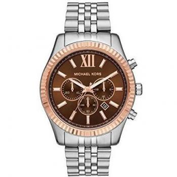 Michael Kors Reloj Unisex Adulto de Cuarzo con Correa en Acero Inoxidable MK8732