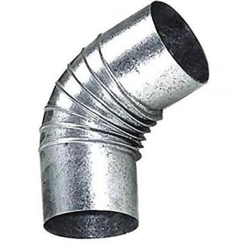 Codo Estufa Galvanizado de 250 mm. 90°