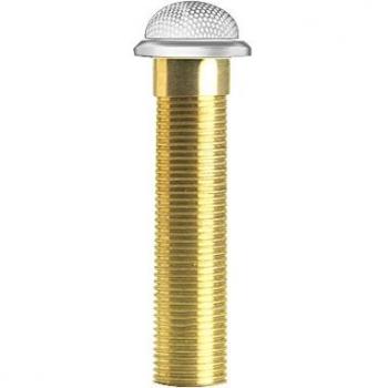 Shure MX395AL/C Cardioid Low Profile Boundary Microphone - Brushed Aluminum Finish