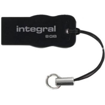 Integral Ultralite Unidad Flash USB 8 GB USB Tipo A 2.0 Negro - Memoria USB
