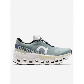 On Running Cloudmonster 2 Men's Running Shoes - Grey/Green/Lilac - Size 42 EU