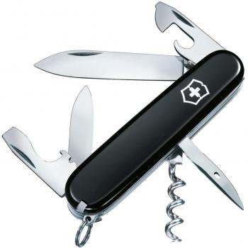 Victorinox Espartano Navaja, Hoja, Sacacorchos, Abrelatas - Negro