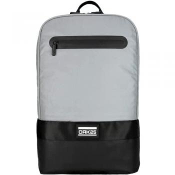 Mochila Luminant Reflejante y Resistente al Agua Gris Claro/Negro