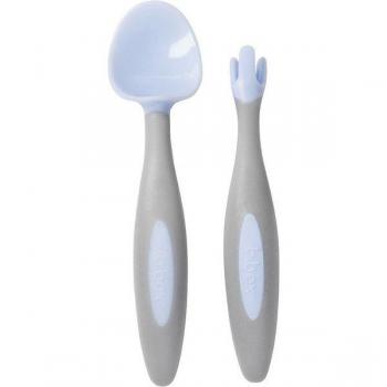 B.Box Gelato Baby Cutlery Set - Bubblegum, 9m+ (2 pieces)