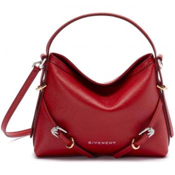 Givenchy Women's Red Nano Leather Shoulder Bag