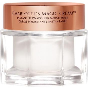 Charlotte Tilbury Charlotte's Magic Cream SPF 15 Moisturiser 50ml + Magic Serum Crystal Elixir Sample 1ml