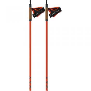 Bastones One Way Storm 3 Unisex Rojo/Naranja 167.5 cm