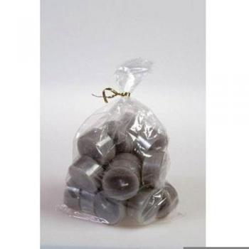 20Original Danés velas sin aroma en acrílico de Cup Colores teñida Ratón Gris