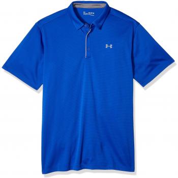 Under Armour Tech Polo - Royal/Graphite - Large